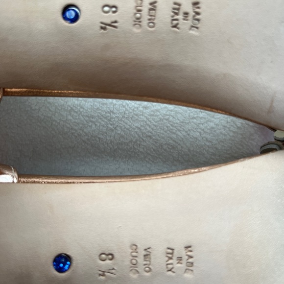 Something Bleu Catherine Rose Gold Metallic Pump size 8.5 - Picture 5 of 8